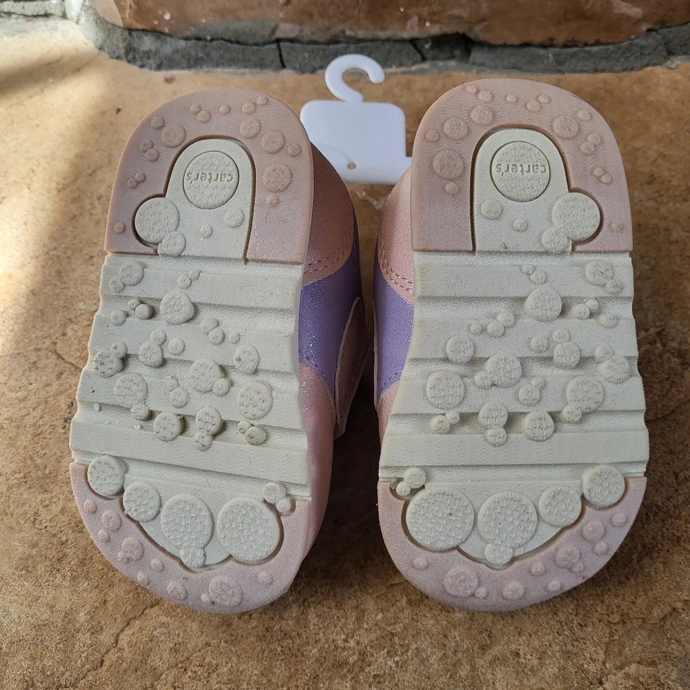 Carters Baby Girl Velcro Sneakers - NWT